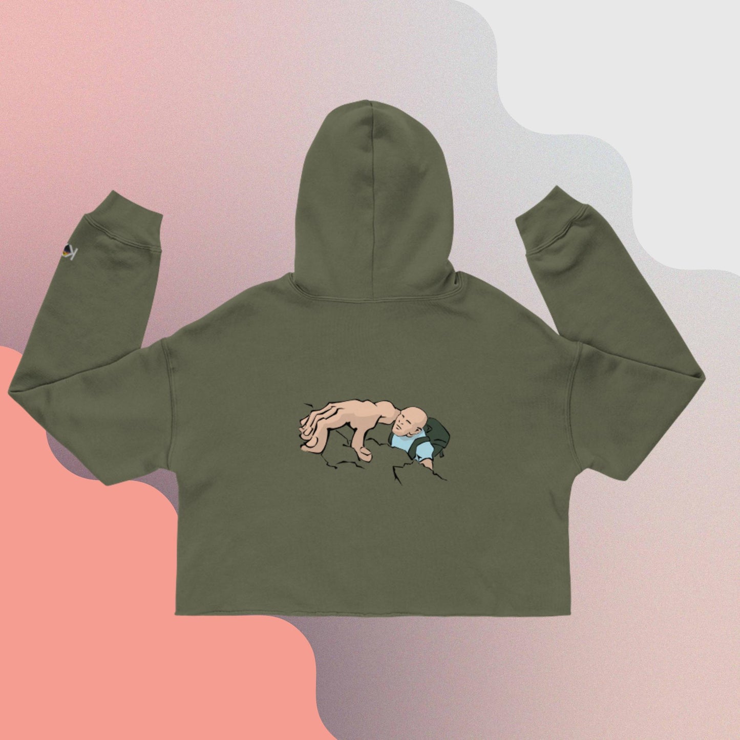 Women's Adversity Crop Hoodie