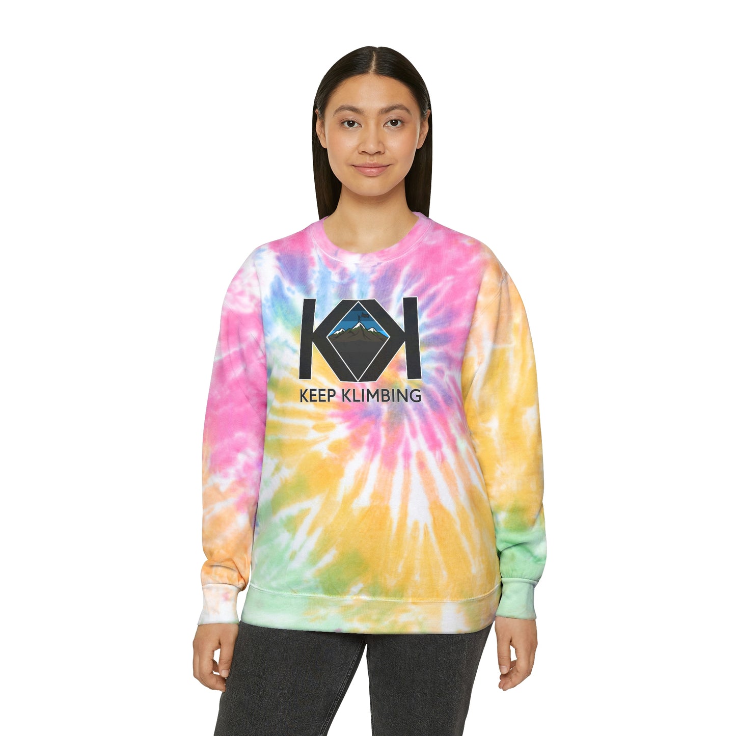 Goal Motivation Tie-Dye Sweatshirt