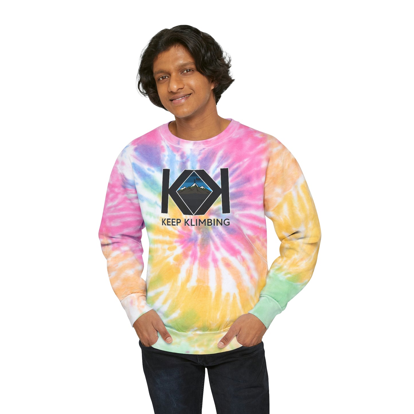 Goal Motivation Tie-Dye Sweatshirt